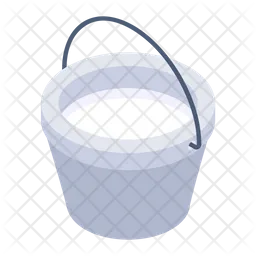 Milk Bucket  Icon