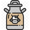 Milk Bucket Dairy Icon
