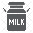 Milk Can Container Icon