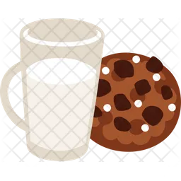 Milk Cookie  Icon