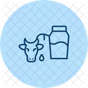 Milk From Organic Cow Milk Organic Icon