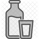 Milk Bottle Drink Icon