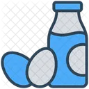 Agriculture Milk Bottle Icon