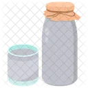 Milk Bottle Glass Icon