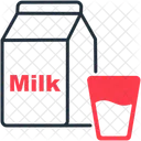 Milk Dairy Beverage Icon