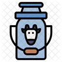 Milk Milk Tank Milk Products Dairy Farm Bucket Icône