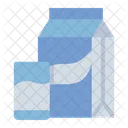 Milk Box Food Icon