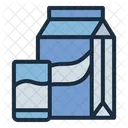 Milk Box Food Icon