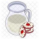 Milk Breakfast Beverage Icon