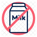 Milk not allowed  Icon