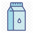 Dairy Packaged Tetrapack Icon