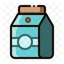 Milk Coffee Box Icon