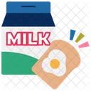 Milk Packaging Products Egg Icon