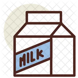 Milk Packet  Icon