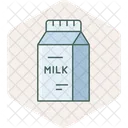 Milk Packet Milk Carton アイコン