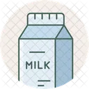 Milk Packet Milk Carton Icon