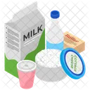 Milk Products Dairy Products Cheese Products Icon