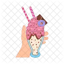 Milkshake Ícone