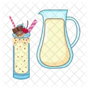 Milkshake Ícone