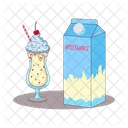 Milkshake Ícone