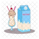 Milkshake Ícone