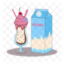 Milkshake Ícone