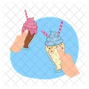 Milkshake Ícone