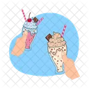 Milkshake Ícone