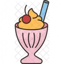 Milk Shake Baunilha Smoothie Icon