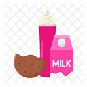 Leite Doce Milk Shake Ícone