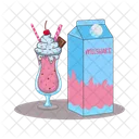 Milkshake Ícone