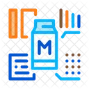 Milk Structure Factory Icon