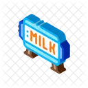 양 우유 탱크 아이콘