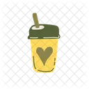 Milk Tea Drink Bubble Tea Icon