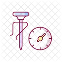 Milk Thermometer Coffee Icon