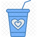 Milkshake Drink Love Drink Icon