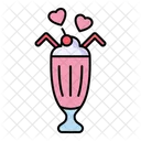 Milkshake Dessert Ice Cream Icon
