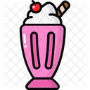 Milkshake Glass Smoothie Icon