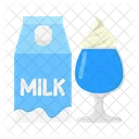 Milk-shake de mirtilo  Ícone