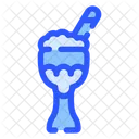Milkshake Cream Caramel Icon