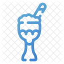Milkshake Cream Caramel Icon
