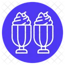 Milkshake Drink Glass Icon