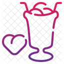 Milkshake Drink Smoothie Icon