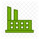 Mill Commercial Building Factory Icon