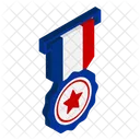 Millitary Badge France Badge Icon