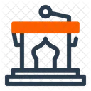 Mimbar Pulpit Sermon Icon