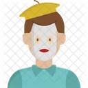 Mime Cartoon Frame  アイコン