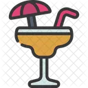 Mimosa Alcohol Drink Icon