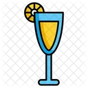 Mimosa Summer Drink Beverage Icon