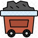 Mina Carro Industria Icono